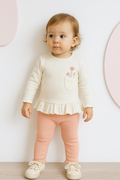 Kidaxi 2-Piece Baby Girl Set (Powder)