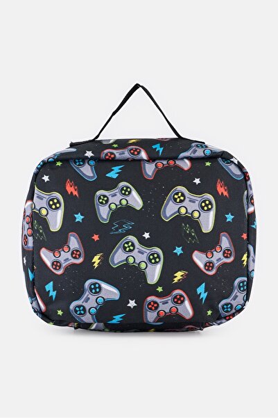 AD Sutton & Sons حقيبة غداء مطبوعة جرافيكية للأطفال، متعددة الألوان