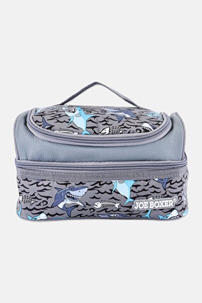 Joe Boxer Kids Boy Allover Print Lunch Bag, Multicolor