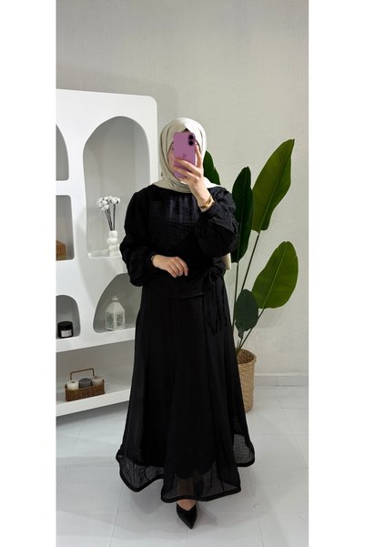 STİLSEN Etegi Volanli Premium Double Set