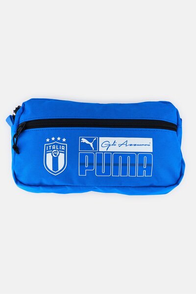 Puma Men Brand Logo Italia Cross Body Bag, Blue
