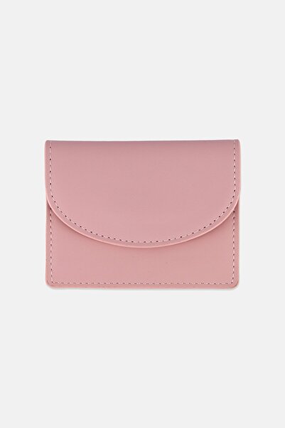 Caracol Women Solid Foldable Wallet 8 H x 10 L x 2 W cm, Pink