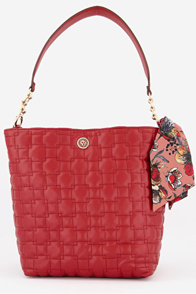 Anne Klein Women Natalie Bucket Hobo 28 H x 30 L x 7 W cm, Rust