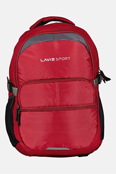 Lavie Men Brand Logo Backpack, Maroon