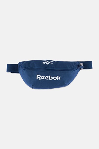 Reebok Men Brand Logo Waist Bag W 7,8 x H 2,4 x L 25,7 cm, Slate Blue