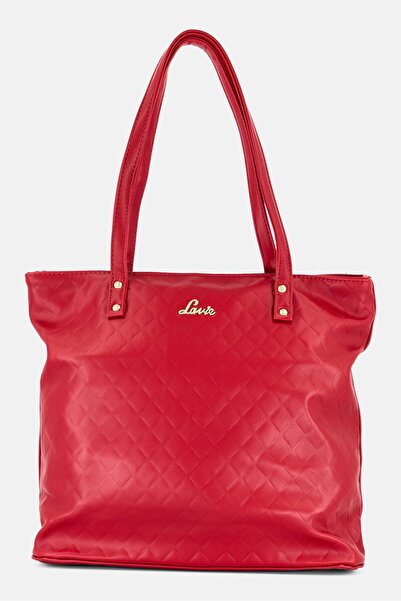 Lavie Women Brand Logo Tote Bag, Red