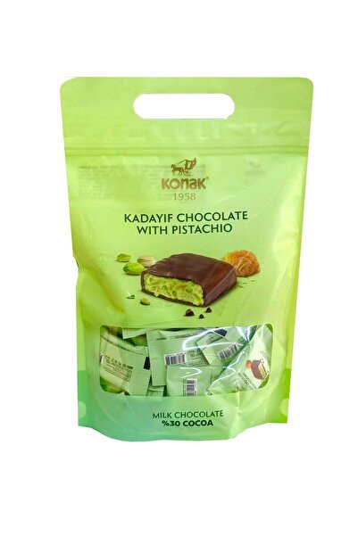 KONAK Dubai Antep Fıstıklı Kadayıflı Çikolata 500g