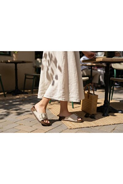 mersin md tekstil Women's Single Buckle Stapler with Visual Design, Stylish S...