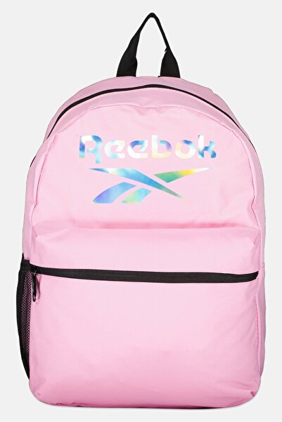 Reebok Kids Girl Brand Logo Backpack Bags, Pink