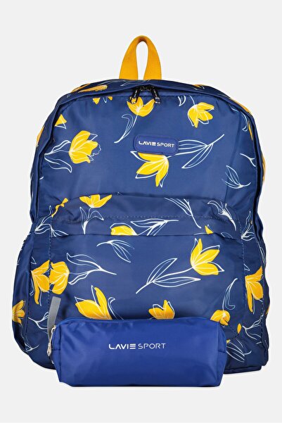 Lavie حقيبة ظهر بنقشة زهور مع مقلمة، متعددة الألوان