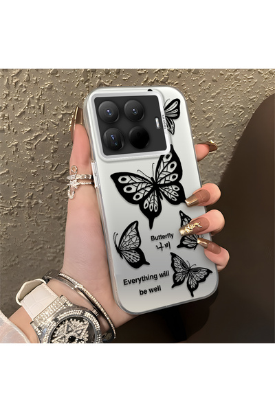 Hontinga حافظة هاتف 15T Pro متوافقة مع الحواف السيليكونية الصلبة والمضادة للس...