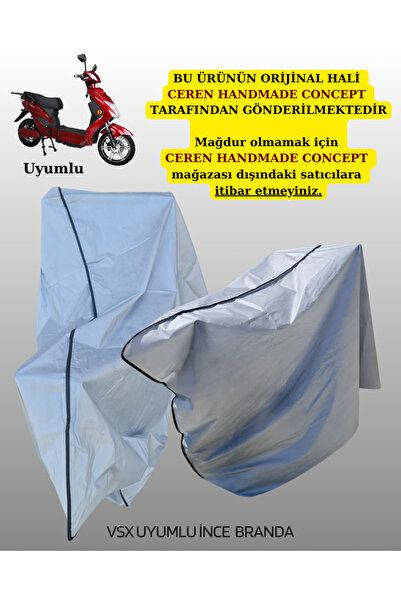 Volta Vsx Uyumlu Branda, Vsx Koruyucu İnce Branda, Elektrikli Bisiklet Koruma...