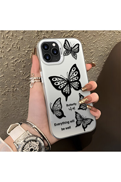 Hontinga iPhone 11 Pro Compatible Silicone Edge Hard Back Anti-Fall Phone Cas...