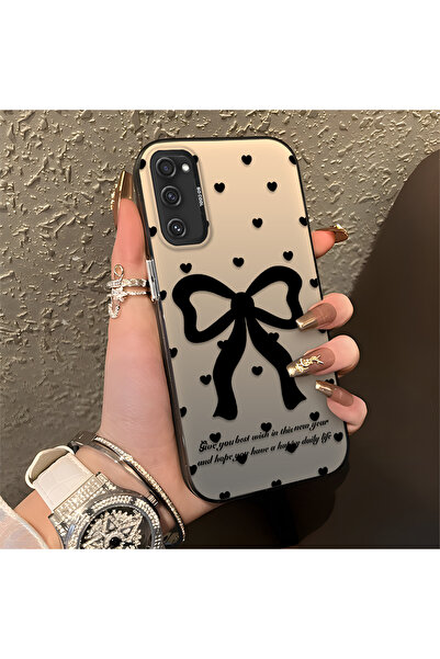 Hontinga حافظة هاتف سامسونج جالاكسي S20 FE متوافقة مع الحواف السيليكونية الصل...