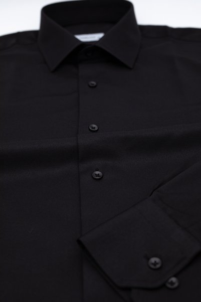 VARLİVA Men's Satin Shirt Slim Fit Long Sleeve