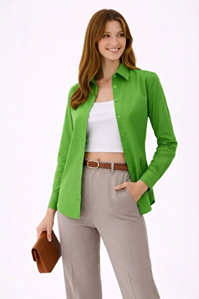 Kanonik Education Long Sleeve Shirt with Buttons, Classic Collar, Suitable fo...