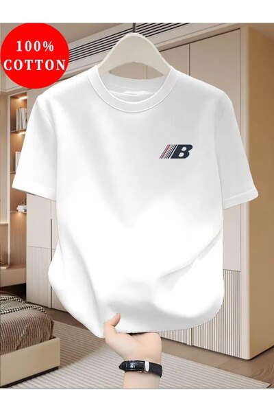 ELAN WEAR ΛΕΥΚΟ ΓΥΝΑΙΚΕΙΟ ΜΠΛΟΥΖΑΚΙ ΜΕ ΣΤΑΜΠΑ OVERSIZE - ΥΦΑΣΜΑ ΠΡΩΤΗΣ ΠΟΙΟΤΗΤΑΣ