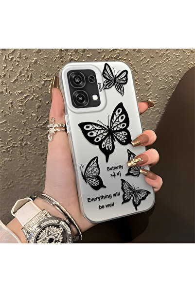 Hontinga حافظة هاتف OPPO A6 Pro 5G متوافقة مع الحواف السيليكونية الصلبة والمض...