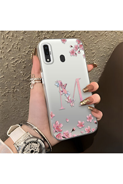 Hontinga حافظة هاتف سامسونج جالاكسي A20 متوافقة مع الحافة السيليكونية الصلبة ...