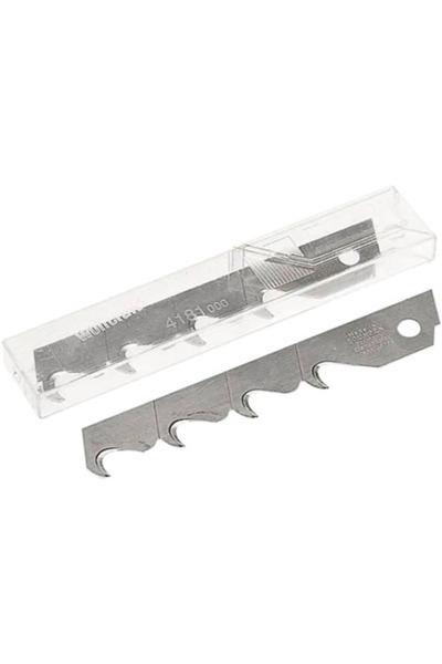 Wolfcraft Hook blades 18mm, 4 segments, pack of 5 pieces