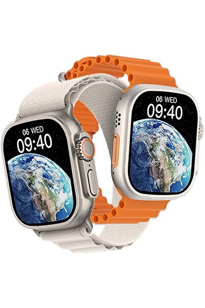 WIWU Smart Watch SW01 Ultra SE 49mm HD Display Wireless Charging Silver