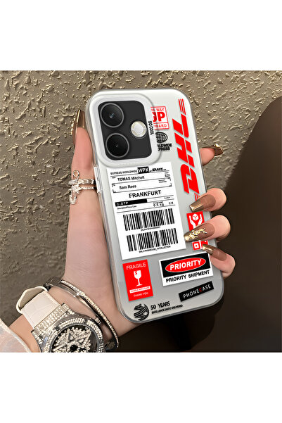 Hontinga حافظة هاتف OPPO A5 Pro 5G متوافقة مع الحواف السيليكونية الصلبة والمض...