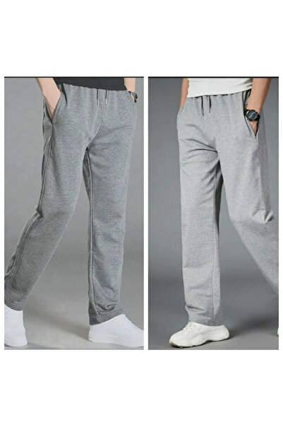 GOLSREY 2 Li Men's Cropped Leg Sweatpants (Regenerated Fabric)