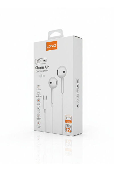 LDNIO Charm Air Earphones With Type-C Connector For iPhone 15, iPad & Android...