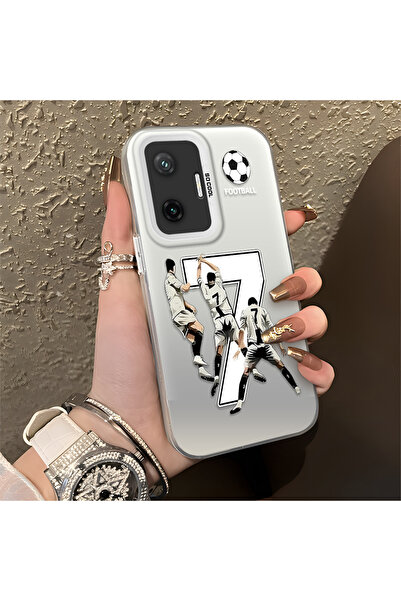 Hontinga حافظة هاتف Poco F7 5G متوافقة مع الحواف السيليكونية الصلبة والمضادة ...