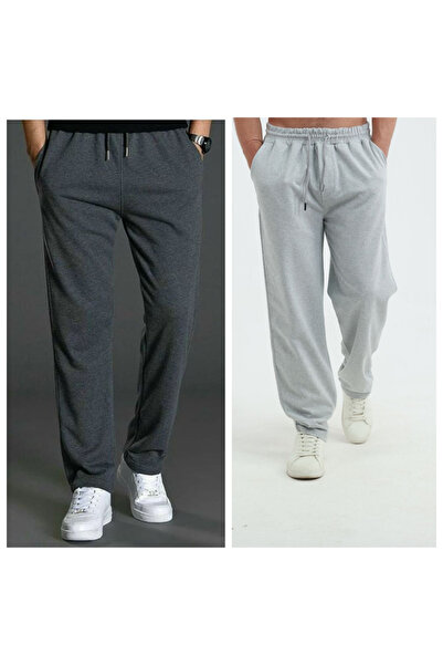 GOLSREY 2 Li Men's Cropped Leg Sweatpants (Regenerated Fabric)