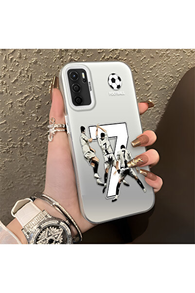 Hontinga حافظة هاتف OPPO A55 4G متوافقة مع الحواف السيليكونية الصلبة والمضادة...