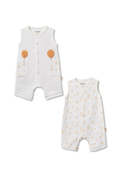 BabyCosy Organic Wear 100% Cotton Organic Cotton Piece Baby Rompers – Summer ...