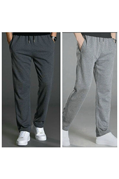 GOLSREY 2 Li Men's Cropped Leg Sweatpants (Regenerated Fabric)