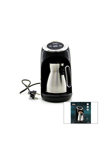 Go İthalat Electric Turkish Coffee Maker 4 Cups Voice Warning - Anti-Overflow...