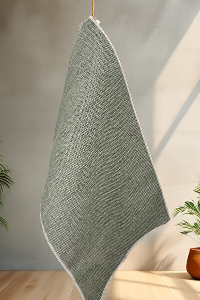 turgut قابل للغسل مانع للانزلاق سجادة كليم ديفان %40 قطن %60 أكريليك مقاوم لل...