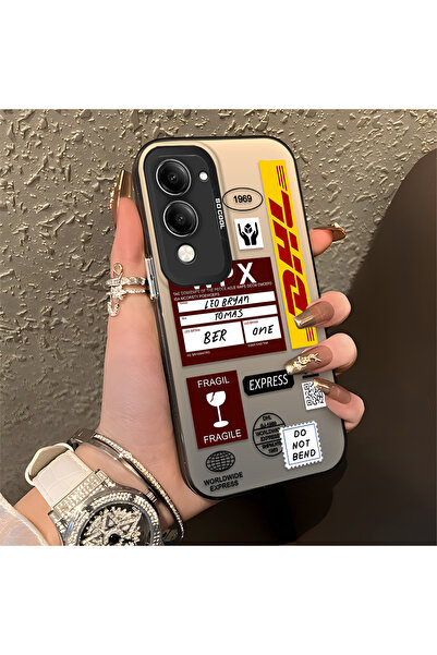 Hontinga حافظة هاتف Vivo Y04 متوافقة مع الحواف السيليكونية الصلبة والمضادة لل...