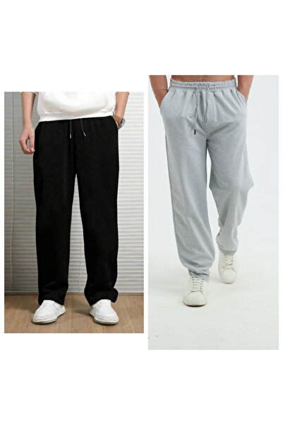 GOLSREY 2 Li Men's Cropped Leg Sweatpants (Regenerated Fabric)