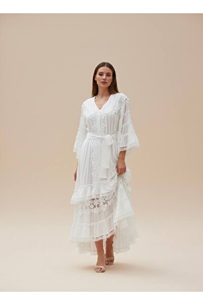 Rabiossa Fisto Detailed Long Dress