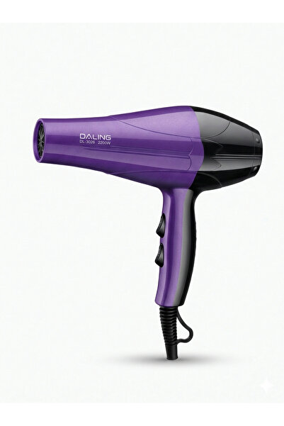 daling Daling Professional DL-3026 Hair Dryer, 2200W - Intelligent Heat Contr...