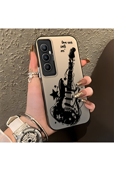 Hontinga حافظة هاتف ريلمي C65 متوافقة مع حافة السيليكون الصلبة ومضادة للسقوط ...