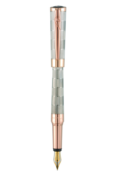 Pierre Cardin Baron Rose Gold & Gümüş Desenli Metal Dolma Kalem
