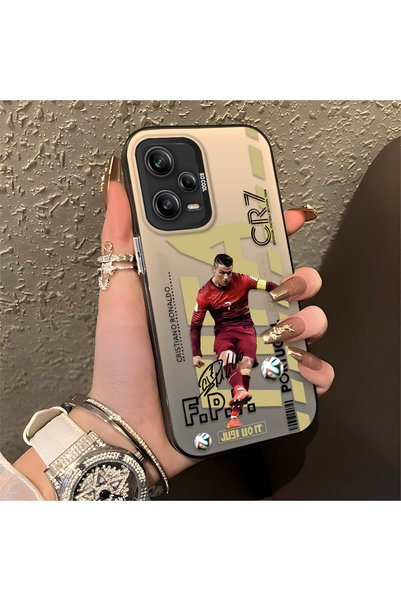 Hontinga Redmi Note 12 Pro 5g Compatible Silicone Edge Hard Back Anti-Fall Ph...