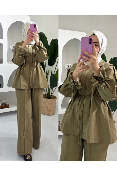 STİLSEN Cupra Fabric Premium Jacket and Pants Two-Piece Set