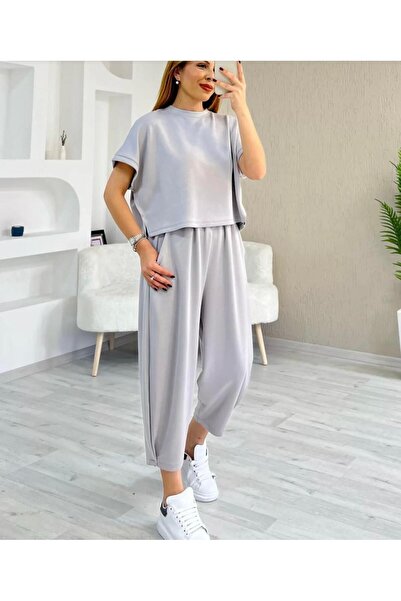 Trendingsize Modal Textured Short-Sleeved Shalwar Suit