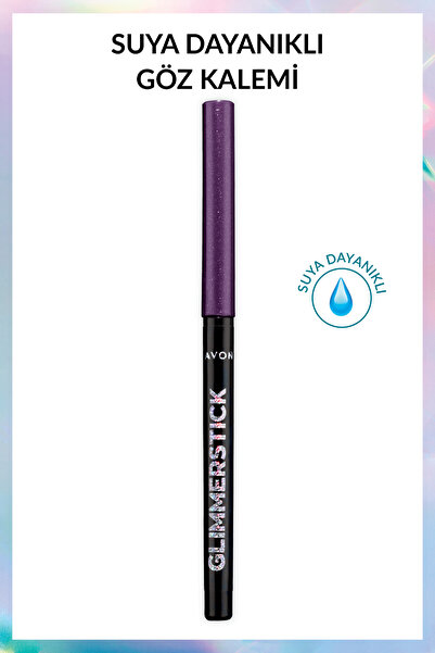 AVON Glimmersticks Pırıltılı Asansörlü Suya Dayanıklı Göz Kalemi Amethyst