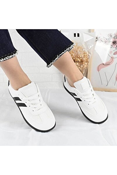 Tmall Pantofi sport pentru femei, - Piele, D1481, Alb