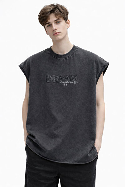 ALANAQA Cut Box Oversized Unisex T-Shirt.