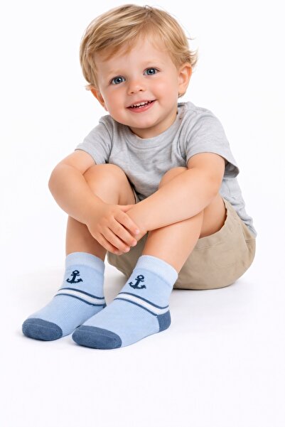 gigigiyim Çapa Patterned Boy Socks
