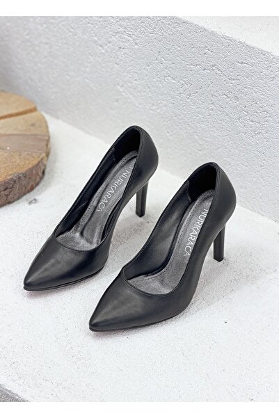 NUR KARACA 26Y1501 Genuine De Leather cm İnc Stiletto Heel Ti̇letto Shoes for...