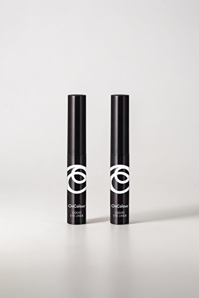 Oriflame Oncolour Liquid Eyeliner 3.5 ml - Black × 2 Pieces
